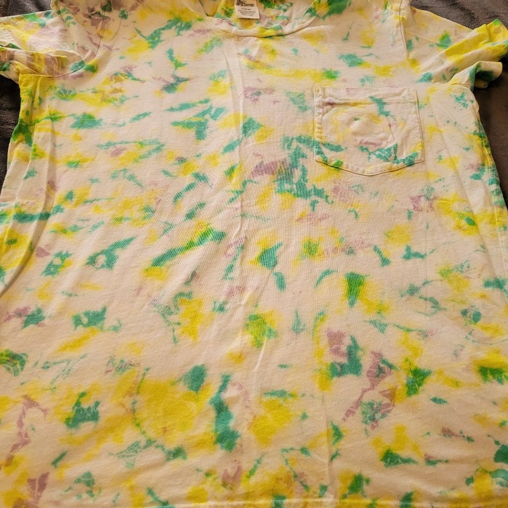 EUC VS Pink Tie dye Campus crew sz M